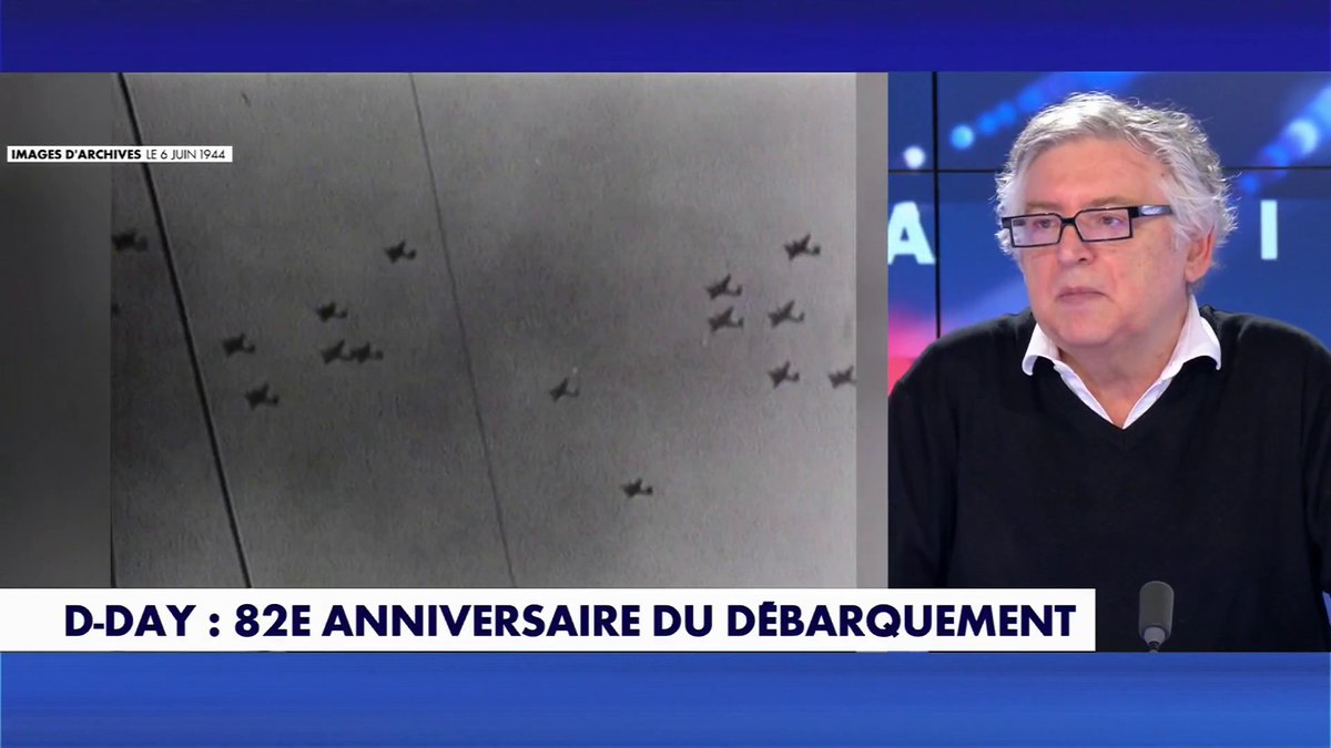 «Les Américains pensaient que la France allait devenir un État colonisé», estime Michel Onfray, philosophe et essayiste, dans #FaceAMichelOnfray, à propos du débarquement de Normandie. Toute l'info est à retrouver sur