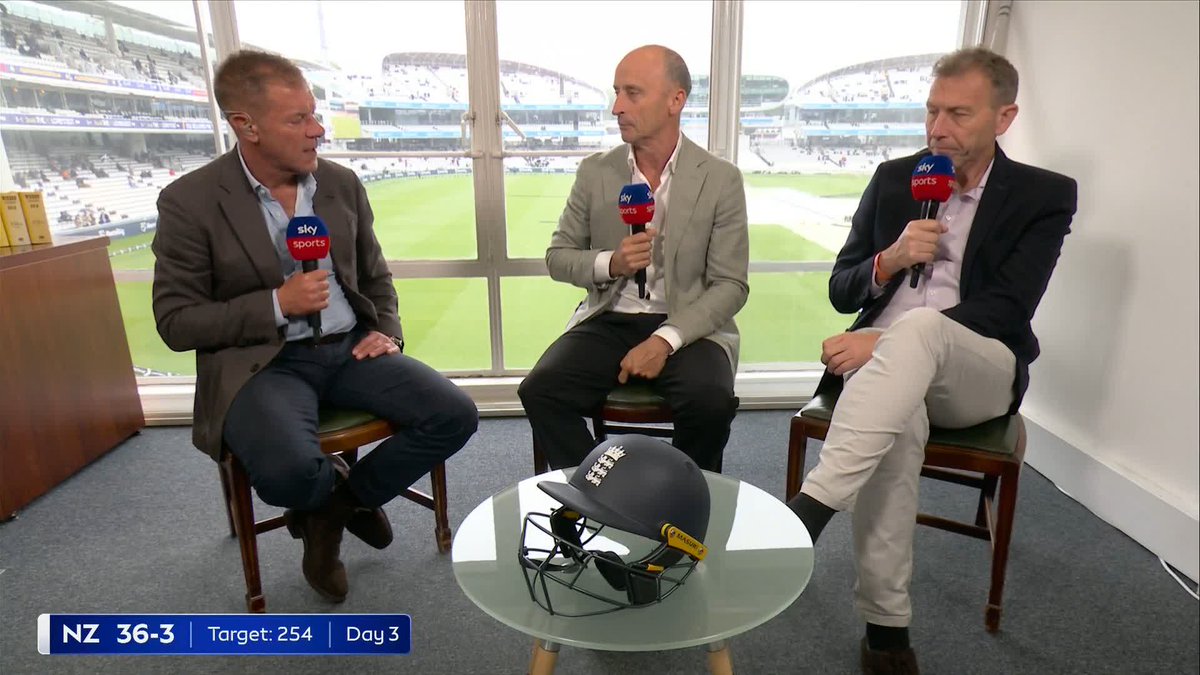 "That's not good" ❌ Michael Atherton shares his thoughts on the 'poor pitch' at Lord's 💭