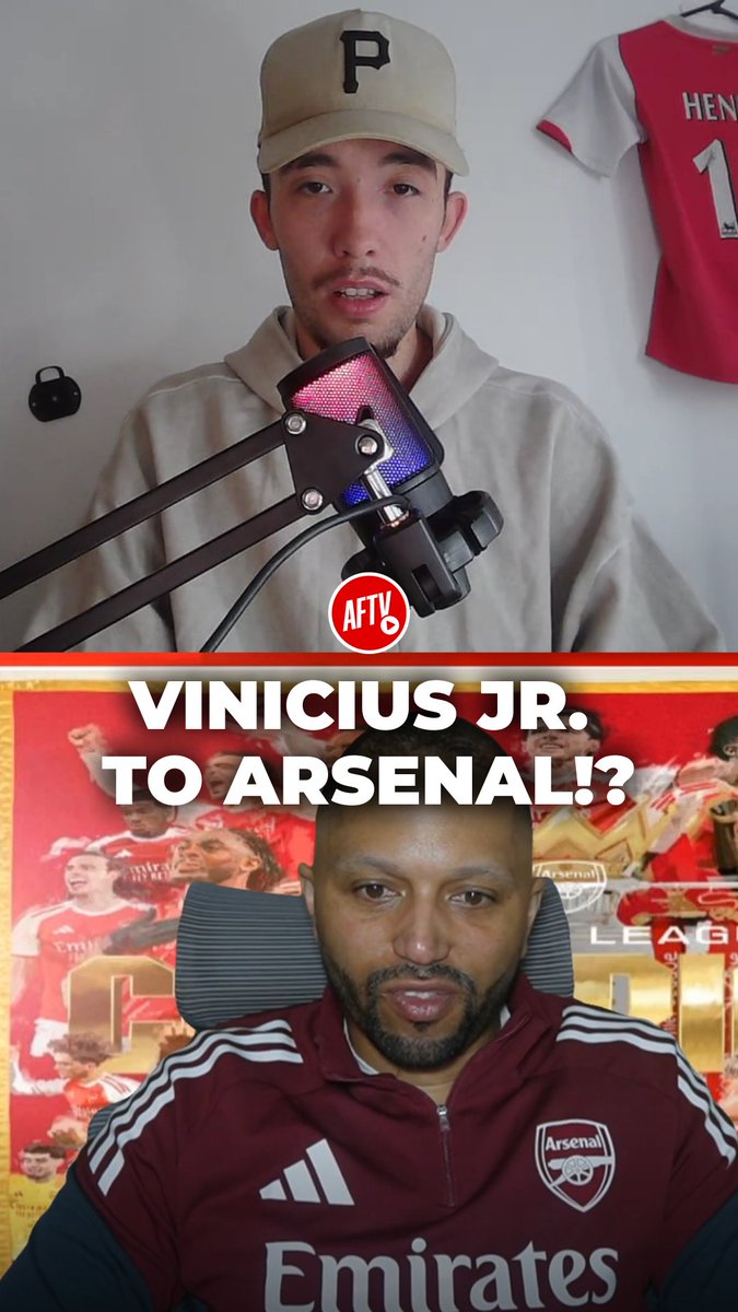 Would you take Vinicius Jr if he was available for sale? 👀 #FoureverArsenal