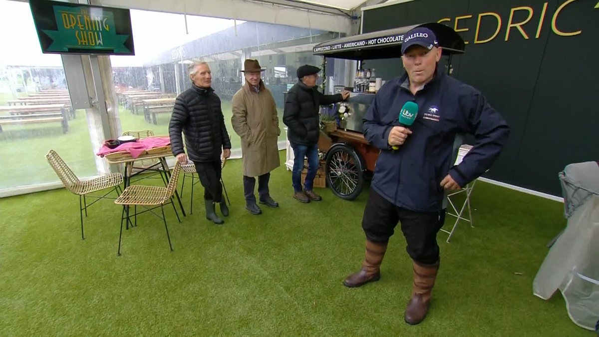 Great to see Ray Cochrane, Michael Hills &amp; Willie Ryan🤩 Three Derby winning jockeys💪 #ITVRacing | Matt Chapman