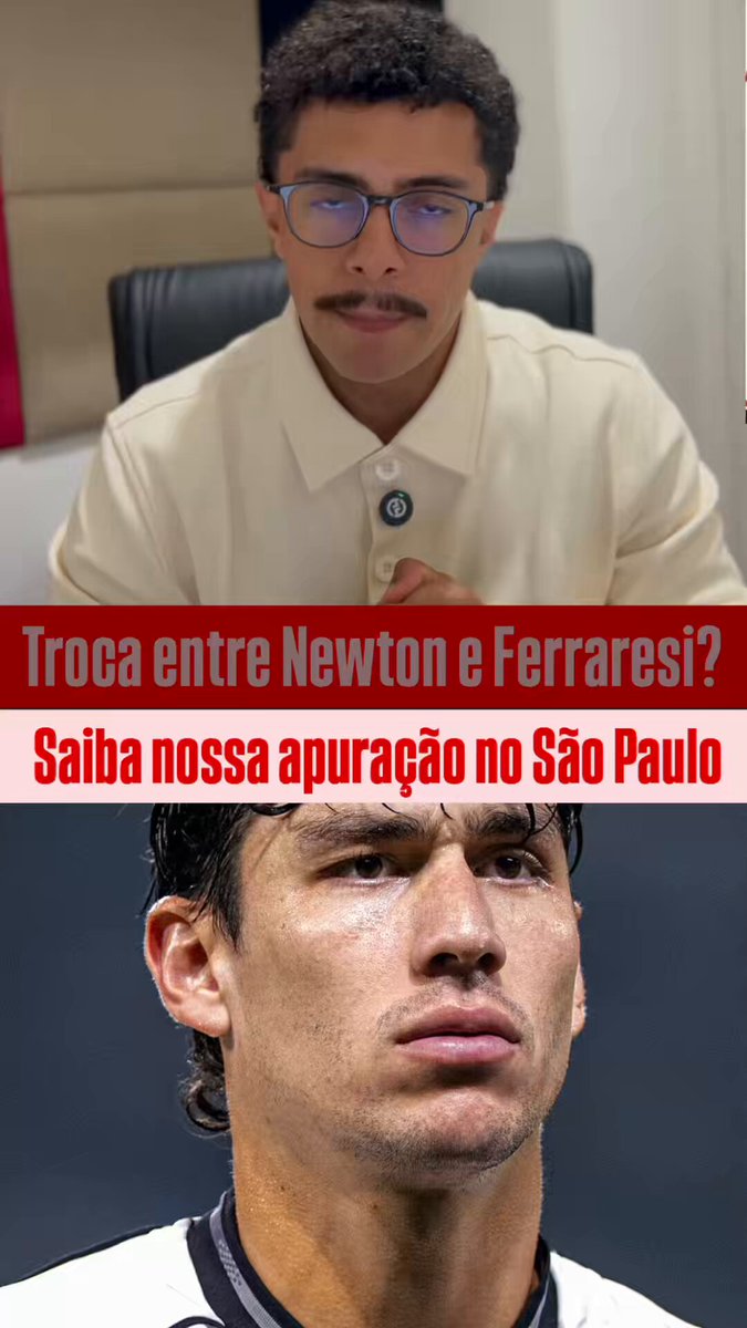 INFO: São Paulo ainda sugeriu a troca de Ferraresi por Newton em definitivo com o Botafogo, mas ainda não foi colocada oficialmente na mesa. O Tricolor aguardava que o estafe do jogador conseguisse uma liberação, mas o clube carioca está irredutível e quer grana. Com isso, Rui Costa sugeriu a cessão em definitivo para saber a “temperatura” de um aceite e está no aguardo. Com dificuldades financeiras, o Botafogo entende que o jogador tem potencial para uma venda e dá preferência para o dinheiro.