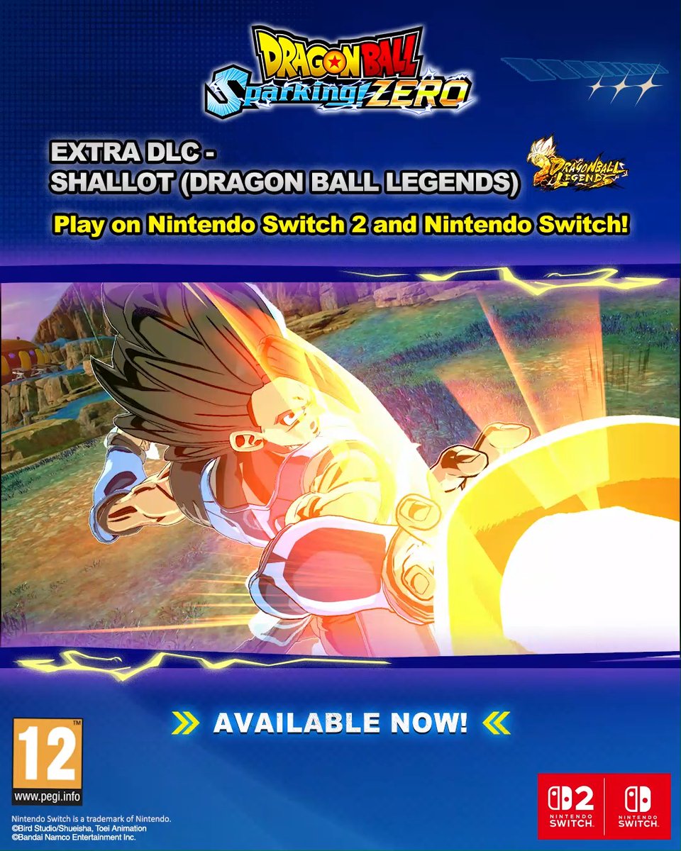 Shallot from Dragon Ball Legends arrives in DRAGON BALL: Sparking! ZERO! Available on Nintendo Switch 2 and Nintendo Switch.