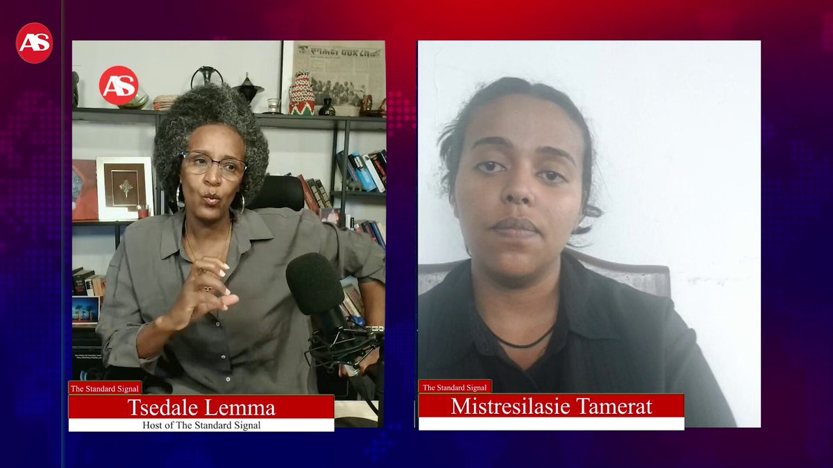 #Coming_UP: The Standard Signal Ep.21| Why Ethiopia's Opposition Coalition Refuses to Take Seats After the Election "We were not there for the results." In Ep. 21 of #TheStandardSignal podcast, Mistresillasie Tamrat explains why the Coalition for Ethiopian Unity says it will refuse parliamentary and regional council seats even if its candidates win. Watch the full conversation on Addis Standard. Premiers at: 5:00 PM EAT today. Subscribe to watch: #TheStandardSignal #EthiopiaElection #Election #Democracy #HornOfAfrica #EPRP #CoalitionforEthiopianUnity #EthiopianPolitics #MistresillasieTamrat #TsedaleLemma