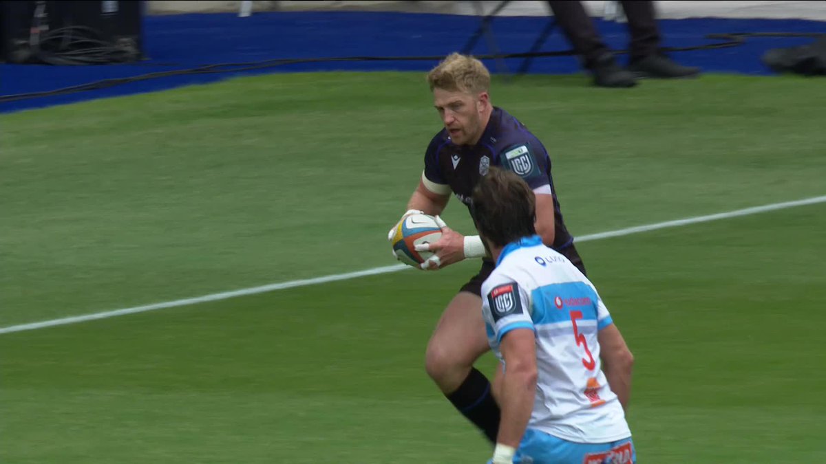 Double delight for the Glasgow Warriors captain! ⚔️ Kyle Steyn and his teammates are putting their foot down early on 👏