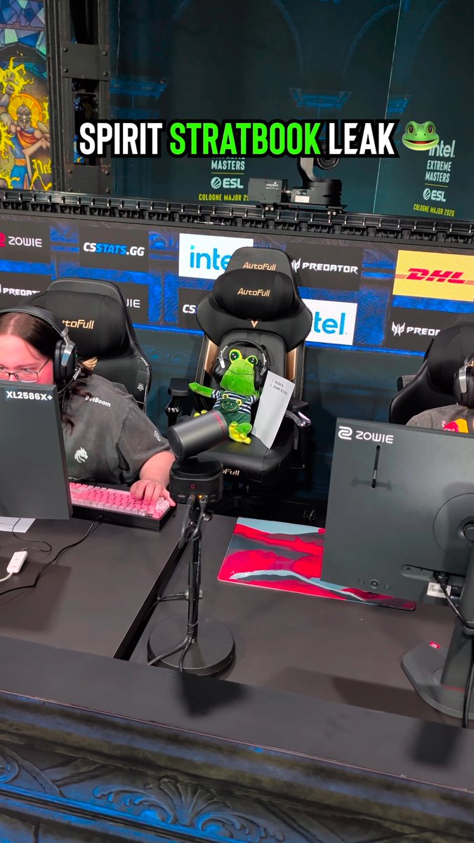 Coach of the year 2026 goes to Jab Jabich 🐸 Team Spirit CS2 #IEM