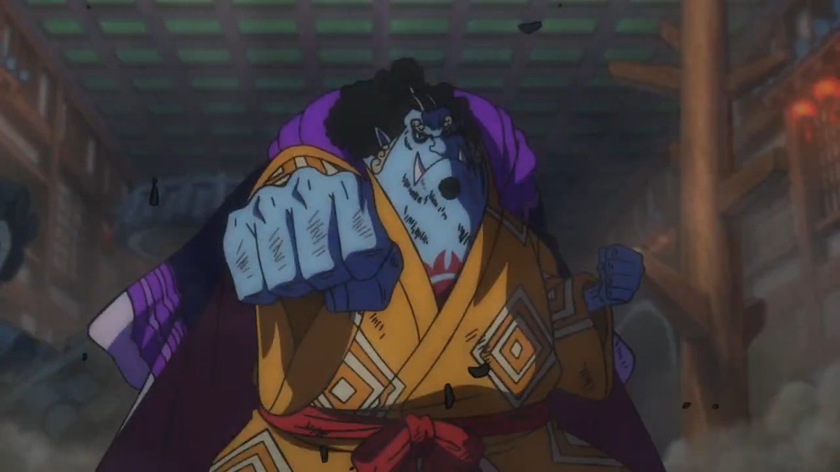 The more I rewatch Wano, the more I realize Jinbe was built different 🦈 his Fishman Karate is insane