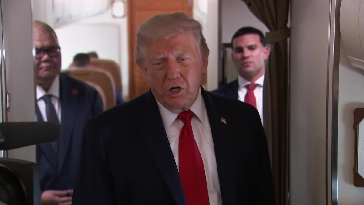 Speaking to reporters aboard Air Force One en route to Wisconsin on Friday, President Trump spoke on Senator Bernie Sanders and the similarities on economic policies