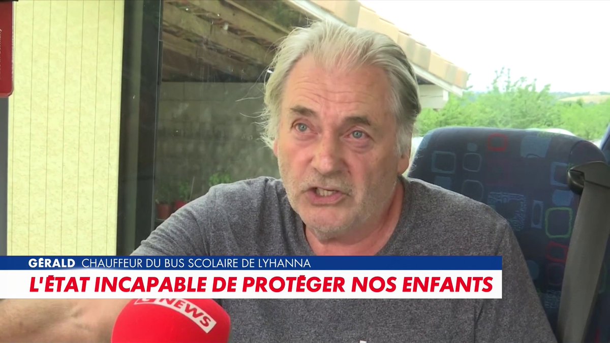 Gérald, l’ancien chauffeur de bus de la jeune Lyhanna : «Ça me terrifie, j’ai les larmes aux yeux», dans #120MinutesWE Toute l'info est à retrouver sur