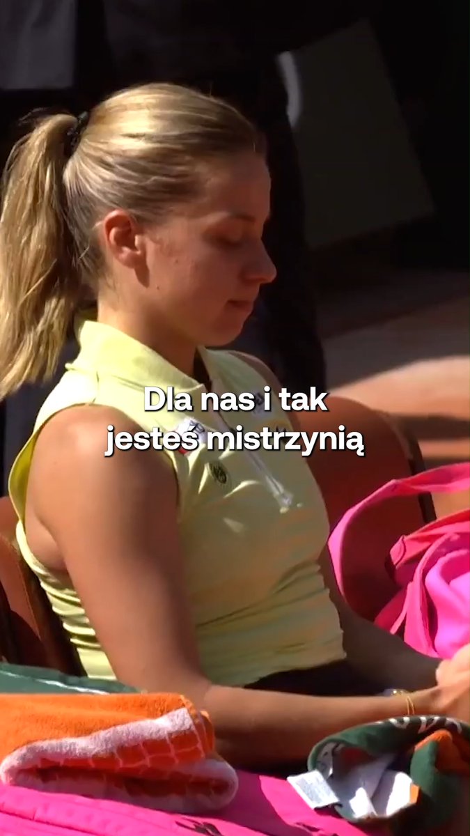 Serce się kraje, widząc takie chwile 😔 #RolandGarros #RG2026 #JazdaMaja