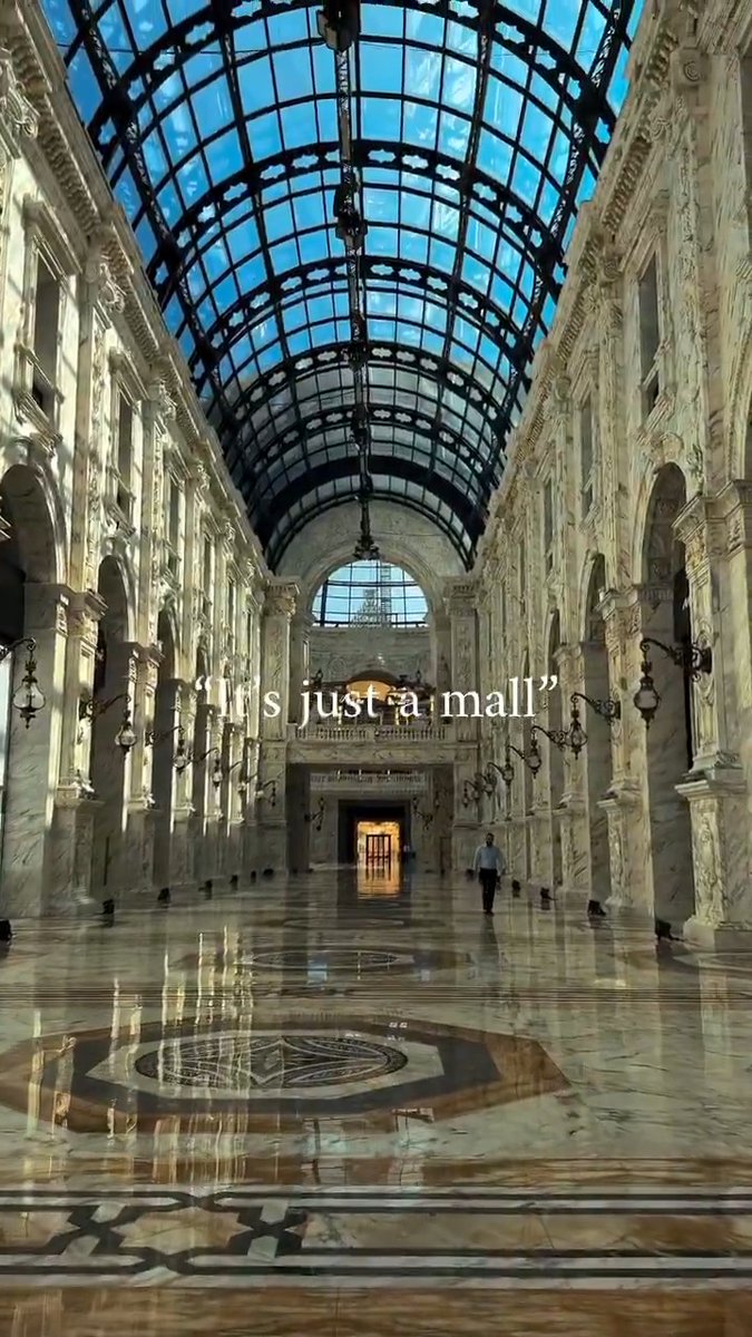 8 years of construction. $1.3 billion budget. Result? This insane palace mall in Qatar 🔥 Place Vendôme Mall, opened in 2022