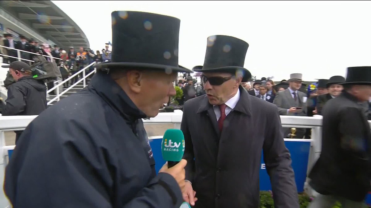 12 Betfred Derby wins for the master, Aidan O'Brien🤩⭐️ 🗣️"It's not me, it's everybody else. I'm a small part of it"🥹 #ITVRacing