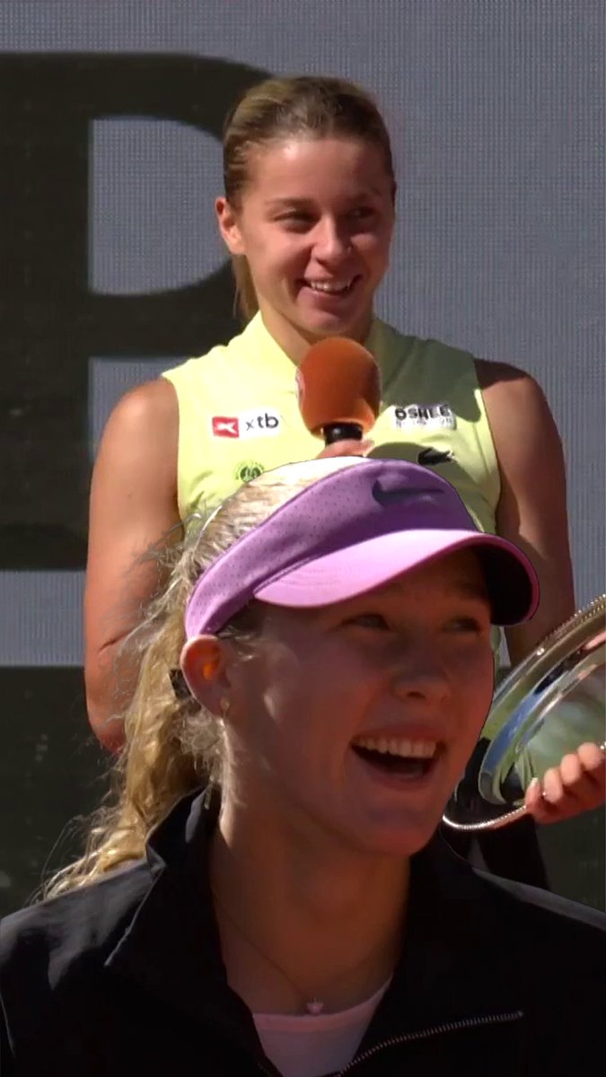 Potrafi zażartować ta nasza Maja 🙃 #RolandGarros #RG2026 #JazdaMaja