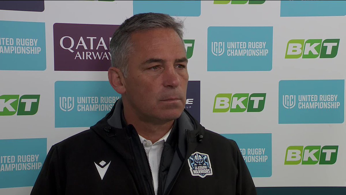 ⚔️ Glasgow Warriors head coach Franco Smith reacts to his side losing their URC Semi-Final against the Vodacom Bulls "We've now created expectation, we must learn to deal with" 🗣️