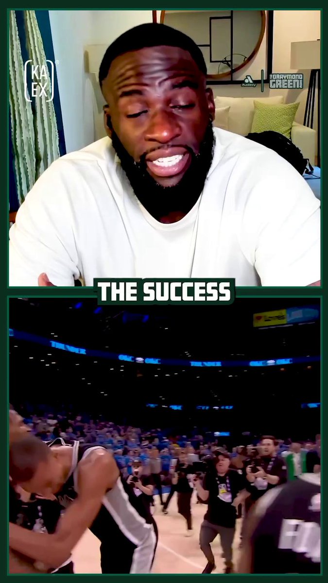👀 "Was [the Spurs'] job done beating OKC???" Draymond Green is asking what we're all thinking with the Knicks up 2-0 after starting the NBA Finals on the road in San Antonio! 🏀🏆
