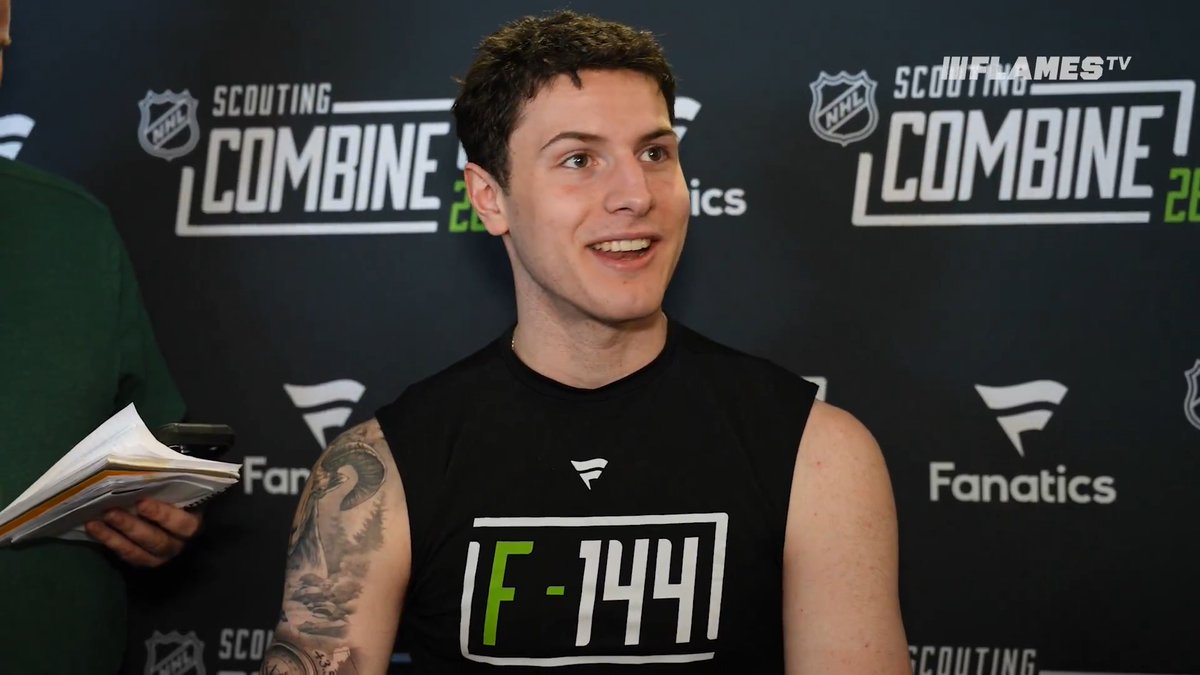 "Using my size to my advantage brings me success." #NHLDraft prospect Ethan Belchetz discusses his game, the interview process at the NHL Combine, and reflects on his 2025-26 season.