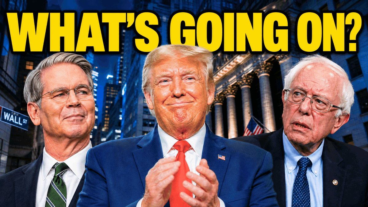 Trump agreed with Bernie. Bessent trashed free markets. Wall Street missed the jobs number by 64%. Something bigger is happening.