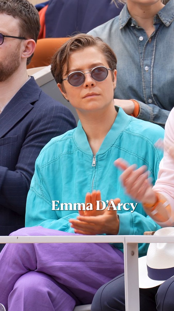 Stars in attendance at the women’s Roland Garros final 🎥