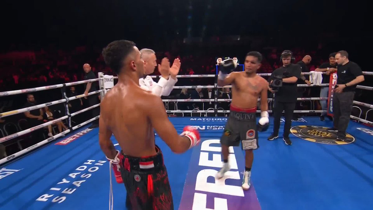 Six rounds banked for the first time as a professional 🏦 Adam Maca wins 60-54 on the cards 👊 #PadleyFiaz