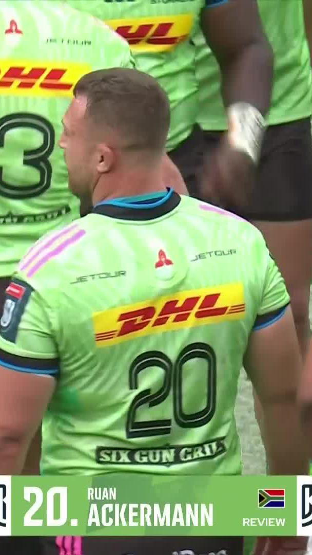 Ruan Ackermann is sent to the sin bin for a dangerous clean out ❌ His yellow card is upgraded to a 20-minute red 🟥 📺 Stream #VURC on DStv:
