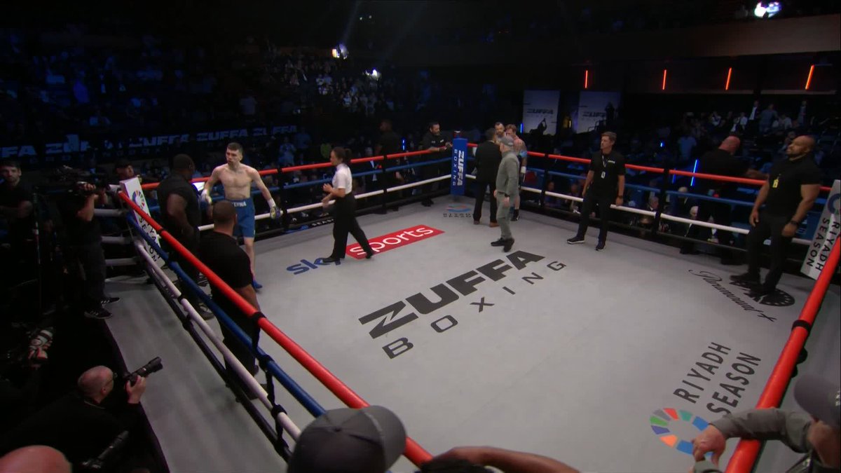 Stevie McKenna, that was vicious! 🤯 #ZuffaBoxing07