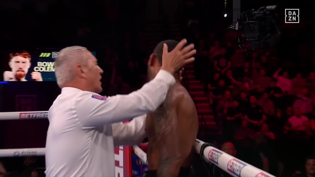 Enough is Enough! 👊 Aaron Bowen STOPS Troy Coleman in the 9th round! #PadleyFiaz | Live NOW on DAZN ▪️