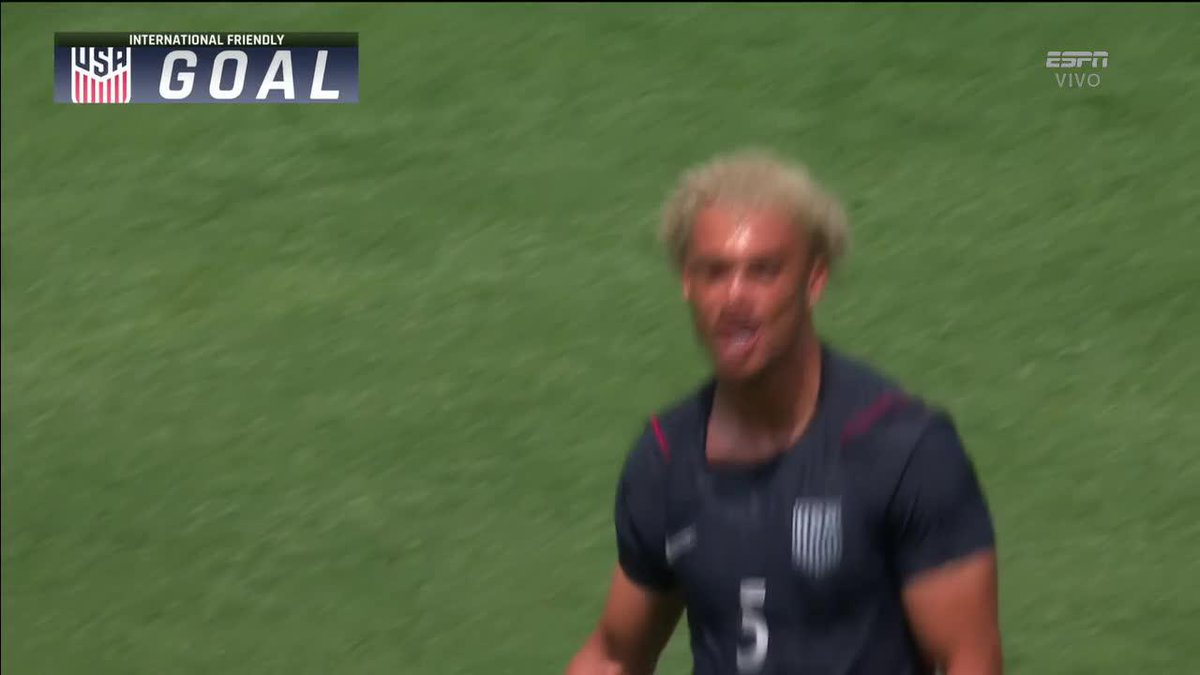 ¡¡LOCURA ABSOLUTA!! ROBINSON Y UN GOLAZO TOTAL DESDE AFUERA DEL ÁREA PARA EL 1-1 DE ESTADOS UNIDOS VS. ALEMANIA. ¡QUÉ MANERA DE PEGARLE A LA PELOTA! 📺 #DisneyPlus Plan Premium