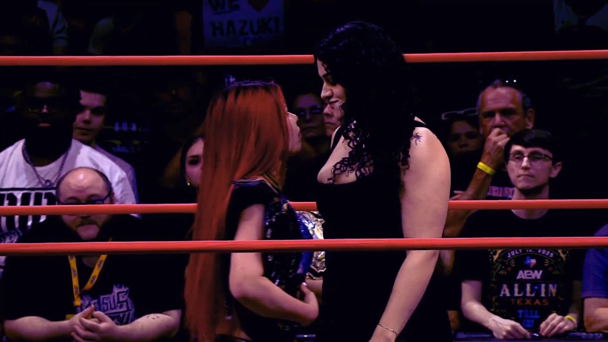 #AEWCollision 8ET/5PT Nationwide on TNT & HBO Max TONIGHT! #OwenCup Women's Quarterfinal Persephone vs 葉月/HAZUKI STARDOM's HAZUKI looked impressive in her AEW debut and she'll collide vs the CMLL World Women's Champion Persephone in the Owen, TONIGHT!