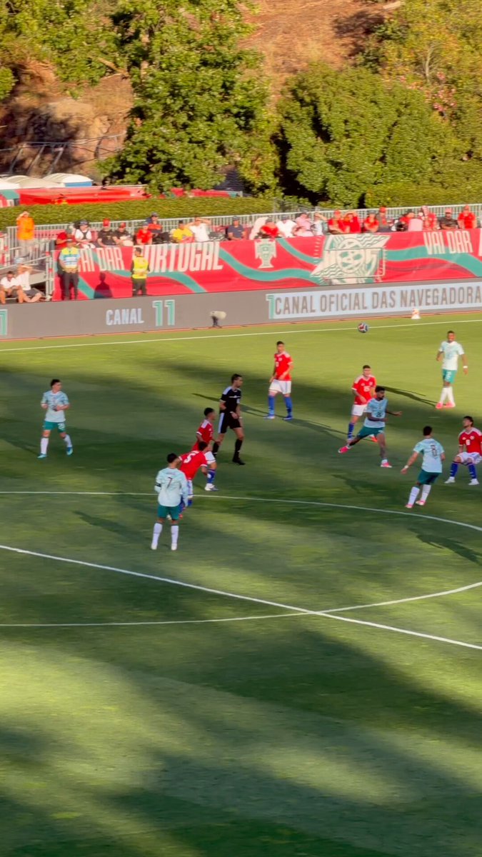 Ronaldo is ready for the World Cup 🤯 🫡 Unfortunately it was offside but what a show of speed and accuracy 🔥 Is Portugal taking it? 🏆🇵🇹