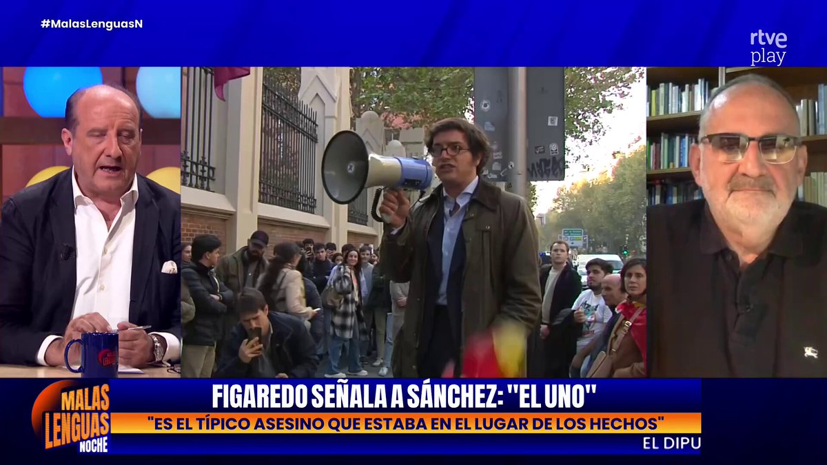 💢 "¿No es momento de que el presidente del Gobierno denuncie a esta señora?", pregunta Joaquín G. Moeckel 🎙️ "Lo que tú planteas es jurídico, no político", responde Antón Losada en #MalasLenguasN