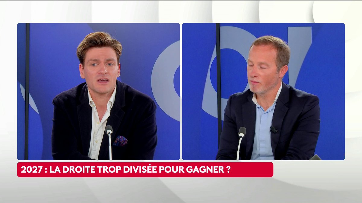 🔴 Droite : "La dédiabolisation de Marine Le Pen a fonctionné et, aujourd’hui, des responsables allant d’Édouard Philippe à Jordan Bardella se saisissent des mêmes urgences françaises", note Tugdual Denis, directeur de la rédaction de Valeurs Actuelles. #LePourEtLeContre #canal16
