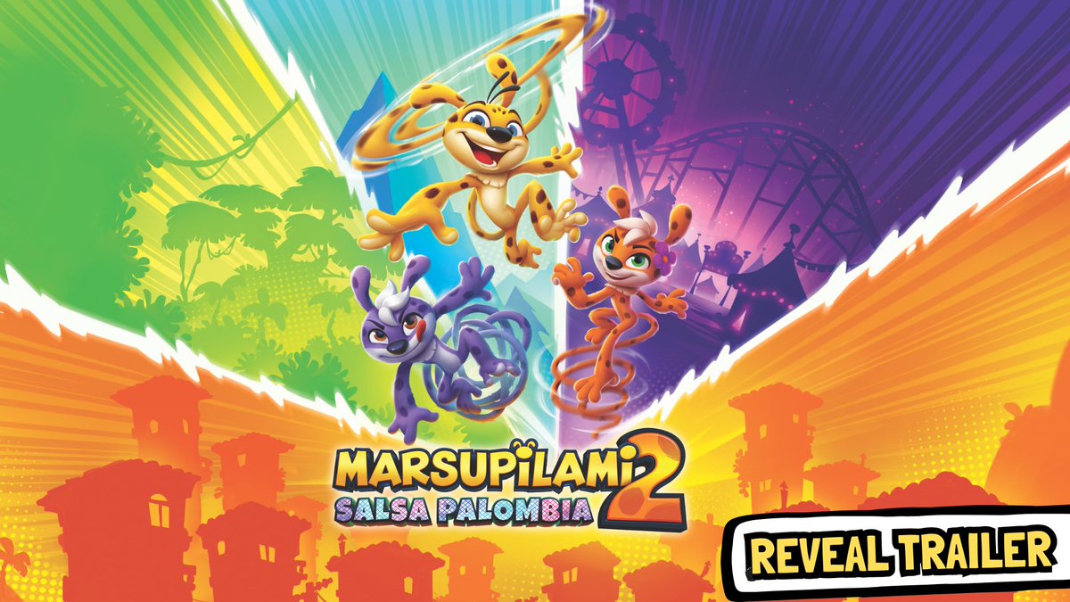 Will you lead the dance… or fall under its spell? 🕺🏼 🌴 Marsupilami 2 – Salsa Palombia launches September 3, 2026 on Nintendo Switch, PlayStation 5, Xbox Series X|S, Steam & Epic Games Store! 💃🏼 Demo available right now on consoles & Steam!
