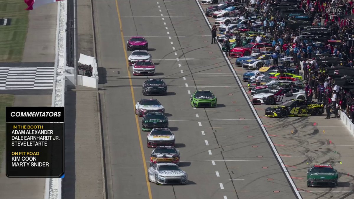Pole position on the line! NASCAR Cup Series Practice and Qualifying from Michigan is LIVE on Prime Video