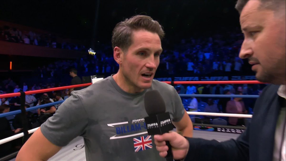 "I've never seen a puncher like that guy in my entire life" Shane McGuigan with nothing but praise for both Ryan Rozicki and Chris Billam-Smith 🤝 #ZuffaBoxing07