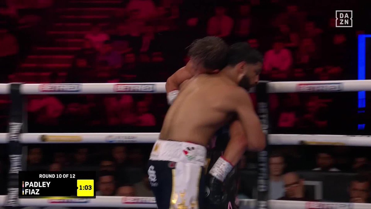 THIS FIGHT IS GETTING INTENSE 🥶 #PadleyFiaz | Live NOW on DAZN ▪️