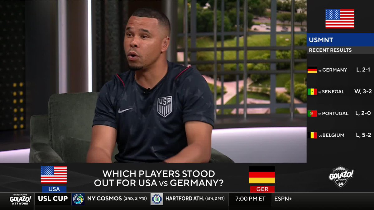 Did the USMNT do enough to exploit Germany's weaknesses at the back? 🤔 Charlie Davies wishes he saw more from the U.S.' attack 👀
