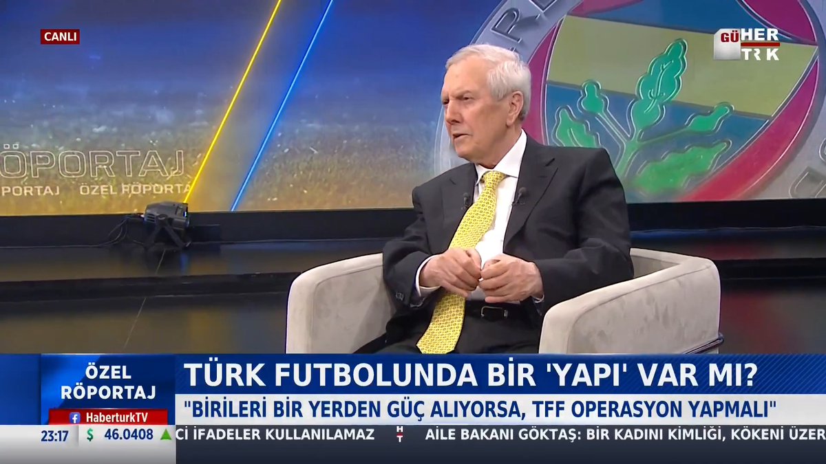 💥Türk futbolunda bir "yapı" var mı? 🗣Aziz Yıldırım: ''Uzun süre sahamızda yenilmedik, o zaman da yapı vardı.''