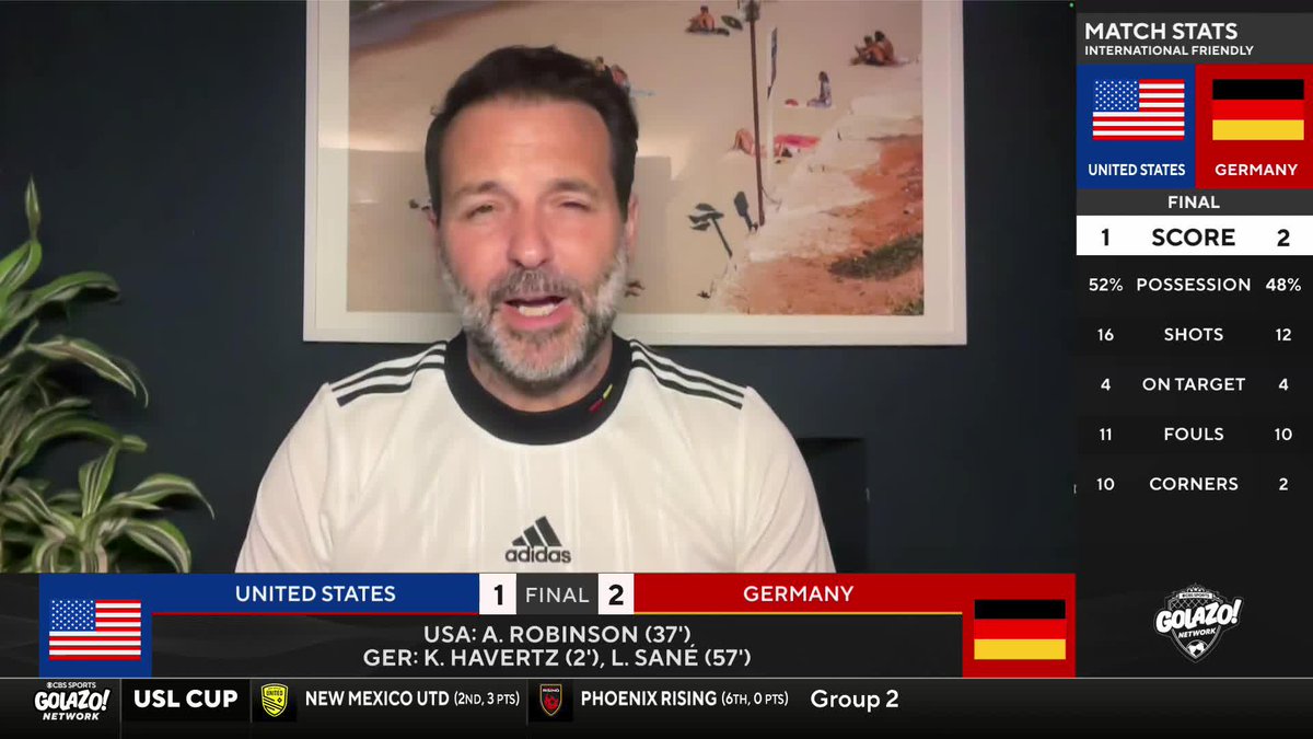 "I thought [the USMNT] were very impressive actually." 👏 Raphael Honigstein💙 says he likes what he saw from Mauricio Pochettino's side 🇺🇸