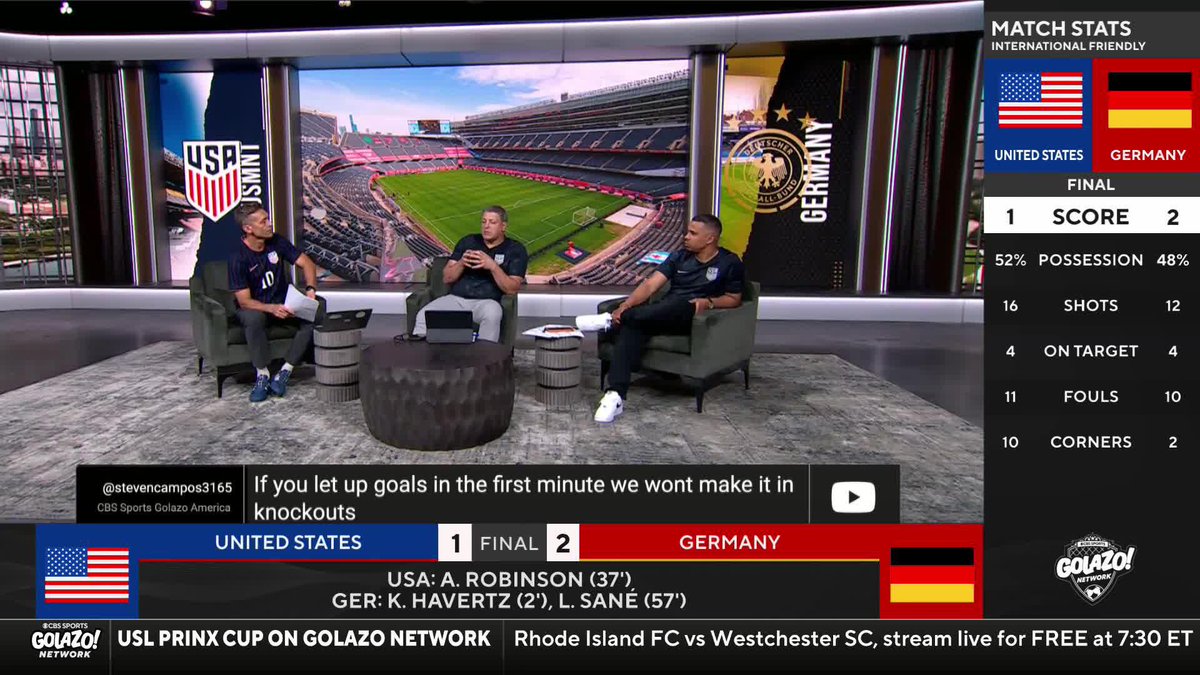 "Good teams find ways to win when they play poorly." 🗣️ Tony Meola says the USMNT has to play 'perfect' too often to find a way to win 👀