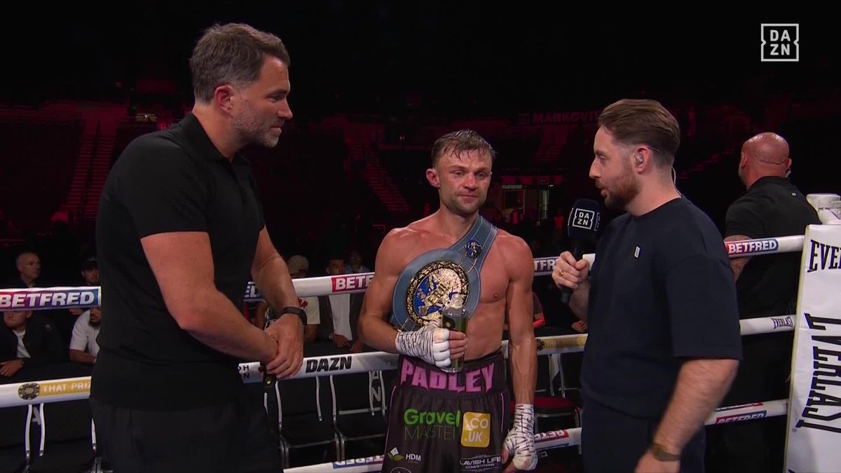 Josh Padley is looking for the biggest fights NEXT! 👀 #PadleyFiaz ▪️