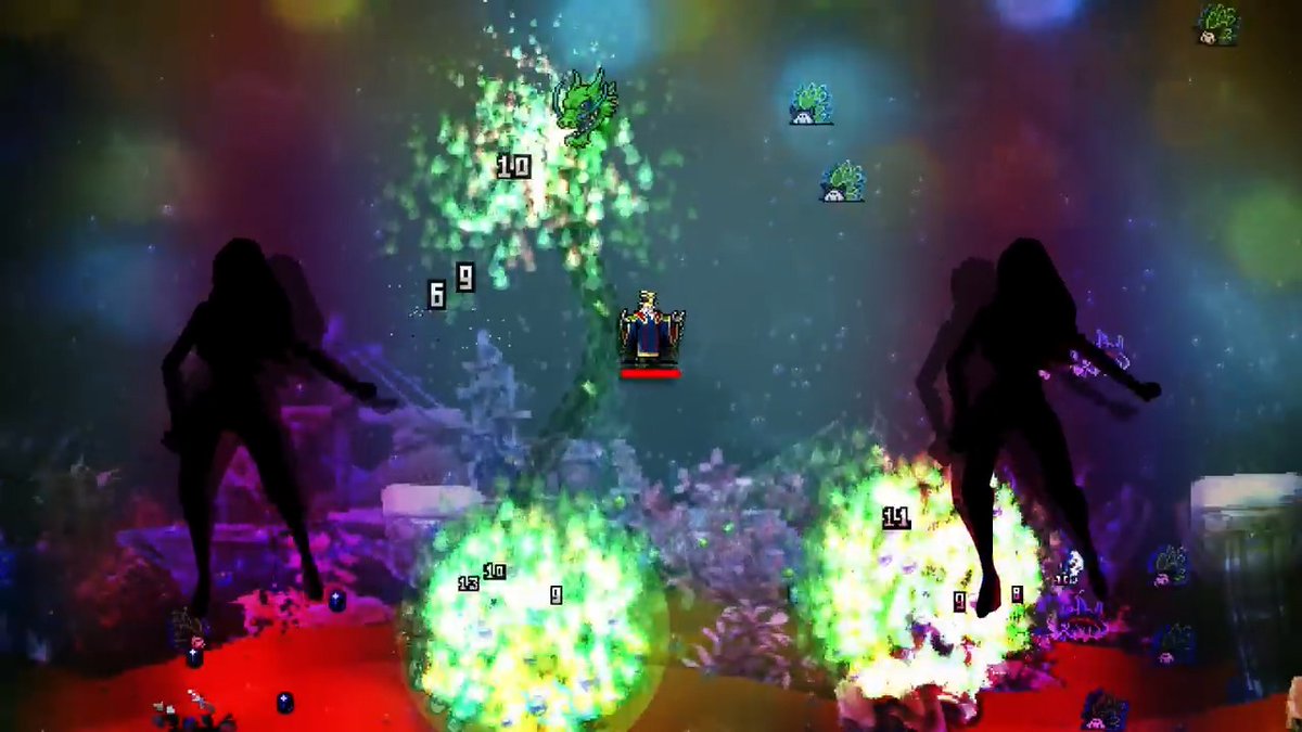 lets get wet with the new FREE Vampire Survivors update 💦 v1.15 Lycaeum update includes the following new content: 🗺️1 stage 🐟2 characters 💀3 Darkanas 👀2 relics + more AND quality of life updates (save slots have arrived!) available now on Steam! 💃