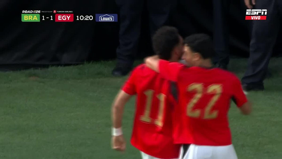🤯🇪🇬🇧🇷 EGIPTO SE LO EMPATA A BRASIL.