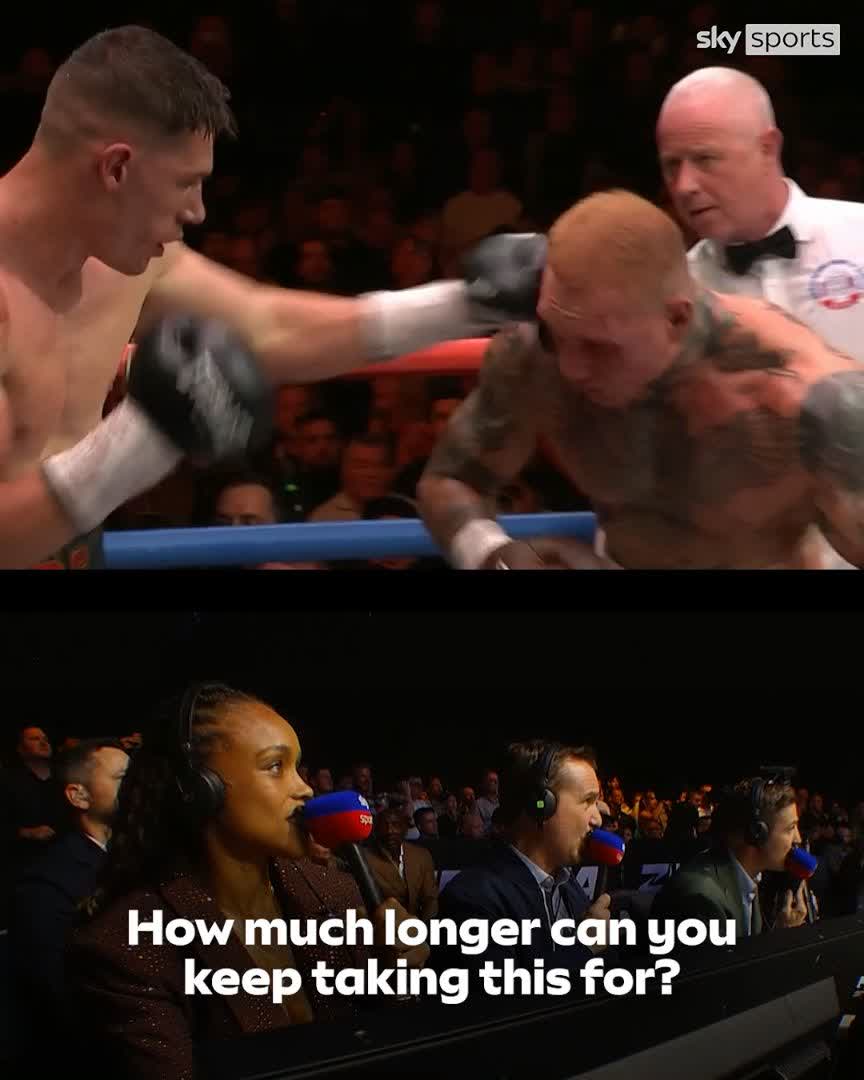 Listen in to the commentary box as Chris Billam-Smith and Ryan Rozicki trade blows in an absolute classic! 🔊🥊