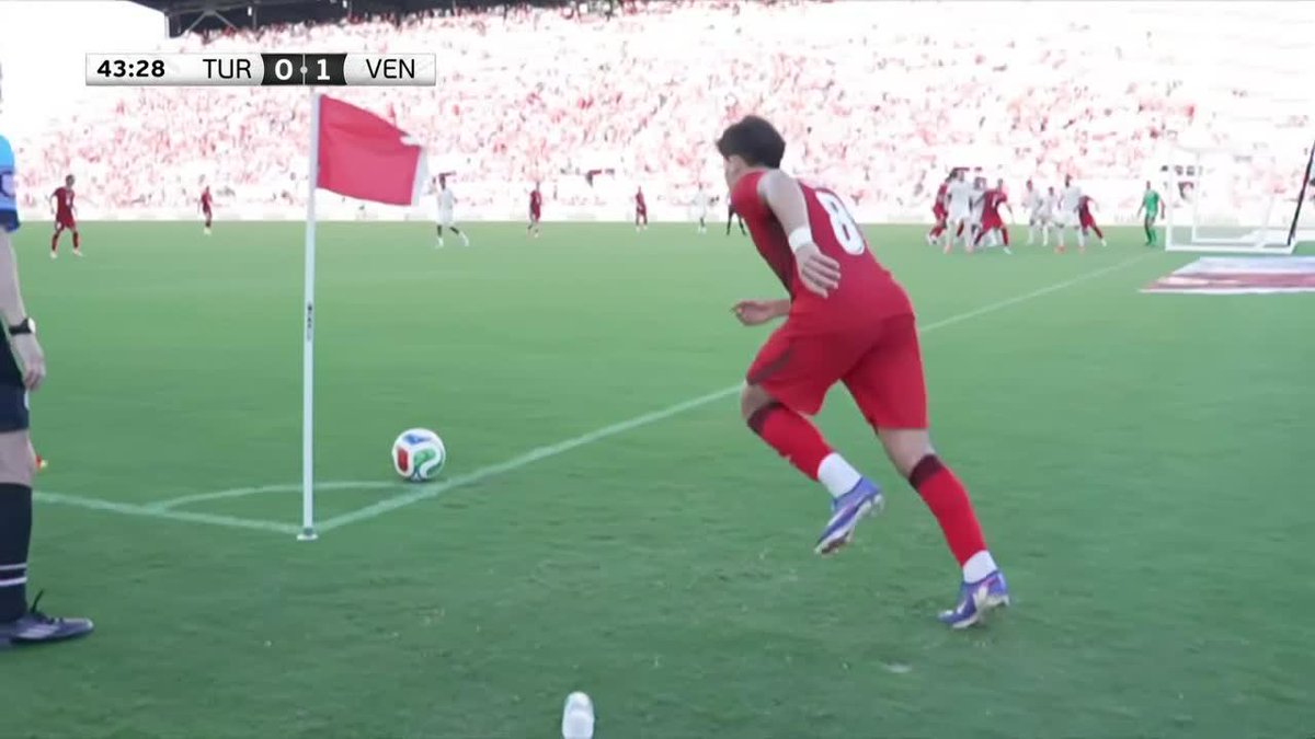 🇹🇷‼️ TURQUÍA SE LO EMPATA A VENEZUELA CON ESTE GOL. Si entraba la de Arda Güler... 😮‍💨