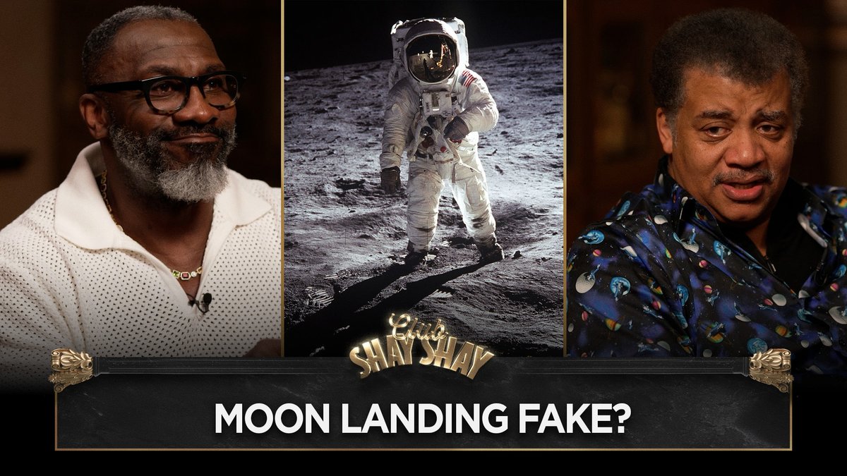 Moon Landing Fake? Neil deGrasse Tyson Answers! “Be glad you live in a country where you can believe whatever the hell you want, and we’re not going to put you in jail for it because it’s a free country.” - Neil deGrasse Tyson