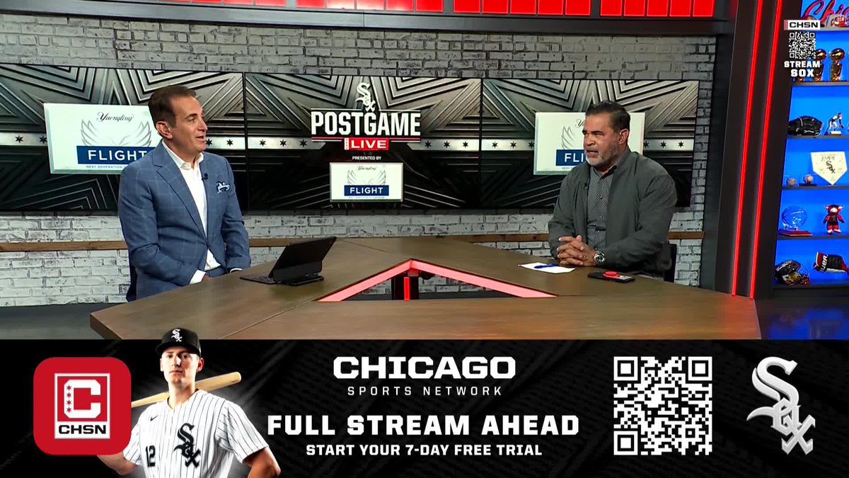 "I love the White Sox team. They play hard." HIGH praise from John Kruk 👀