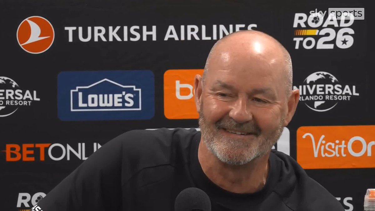 🗣️ "They felt quite good about themselves going into Germany, I wouldn't read too much into it!" Steve Clarke isn't getting too carried away by Scotland's pre-World Cup form 😂