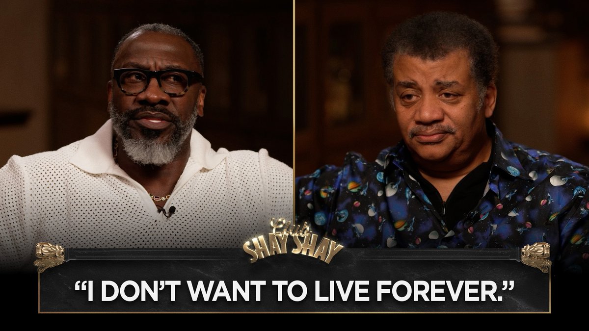 Neil deGrasse Tyson: “I don’t want to live forever.” “Living forever is to live a life with no meaning at all.’” - Neil deGrasse Tyson