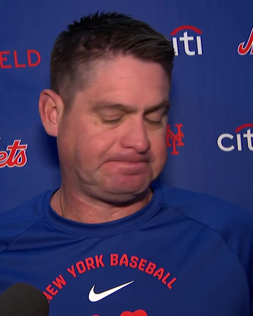 Carlos Mendoza was asked to assess Mark Vientos' role going forward: "He's got to compete for at-bats. We've got a healthy competition here... we're going to need him. It's been hard for him the past few weeks, but this is a guy that can carry a team."