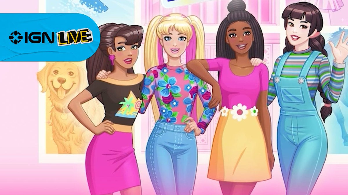 Go back in time with Barbie Rewind to deck out the Dreamhouse with 250+ iconic playset items and replay classic Barbie games like Horse Adventures and The Barbie Diaries! #IGNLive #IGNSummerOfGaming