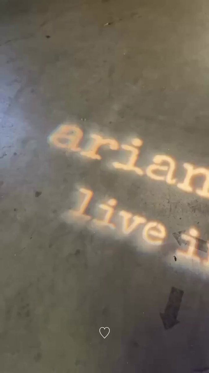 TEAM ARIANA VIA INSTAGRAM
